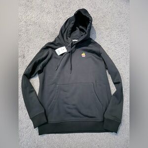 Apple Black Hoodie Sweater